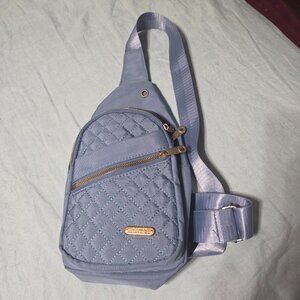 Medium Blue Crossbody Bag